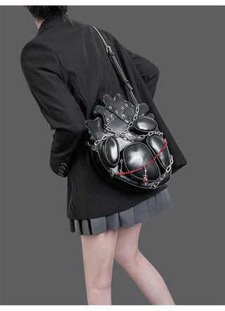 gothic heart backpack