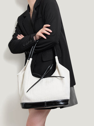 artistic canvas tote