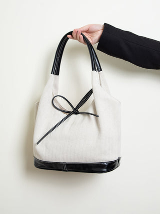 artistic canvas tote