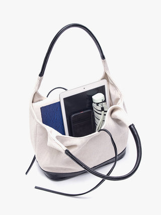 artistic canvas tote