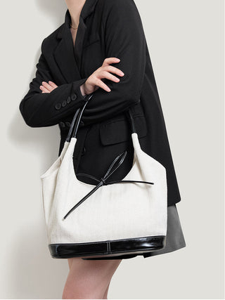 artistic canvas tote