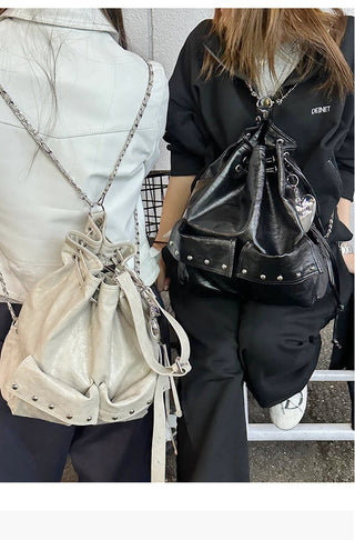 chain bucket bag