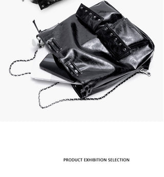 chain bucket bag