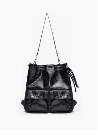 chain bucket bag