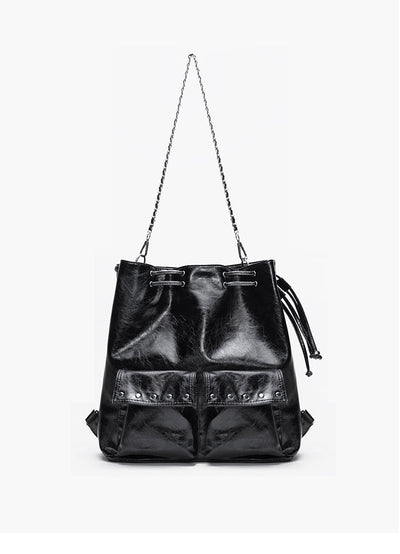chain bucket bag
