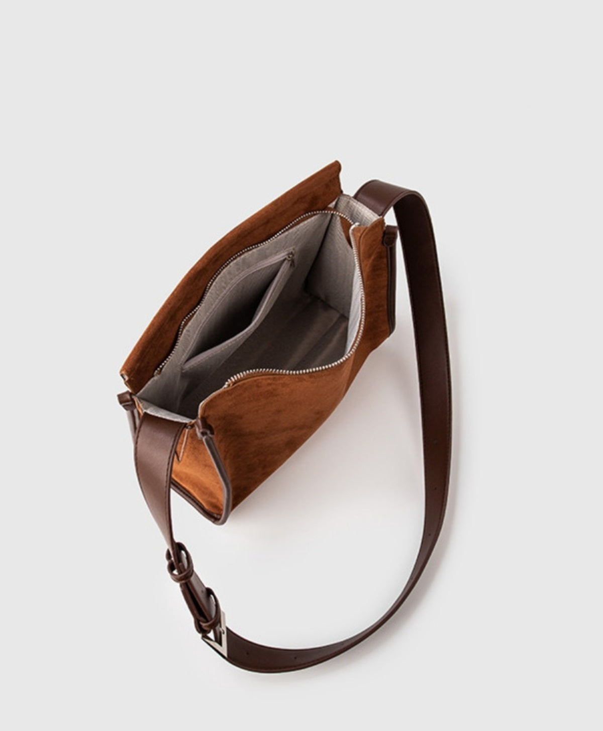 suede Boston bag – Uncut-Trends