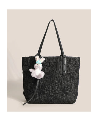 pleated class tote