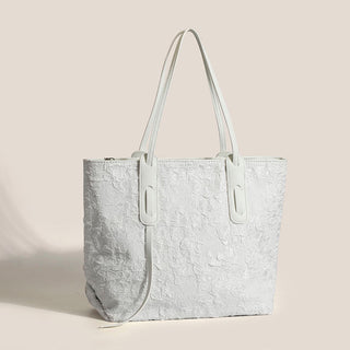 pleated class tote