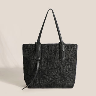 pleated class tote