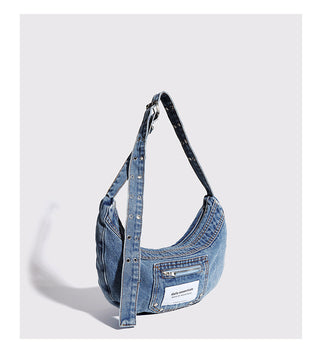 half-moon jean bag