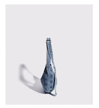 half-moon jean bag
