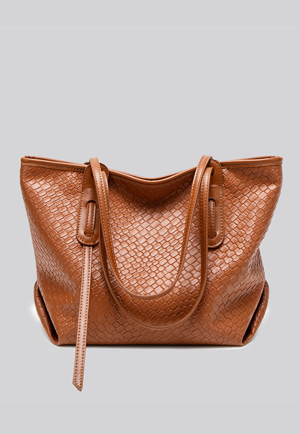 woven school tote