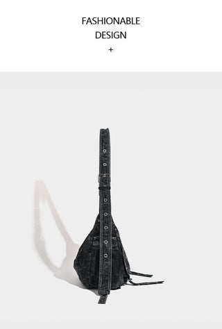 washed jean messenger