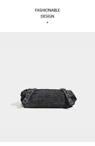 washed jean messenger