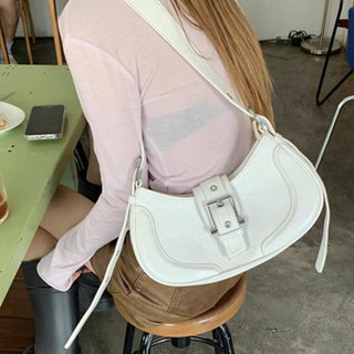 crescent underarm bag