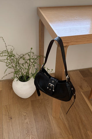 crescent underarm bag