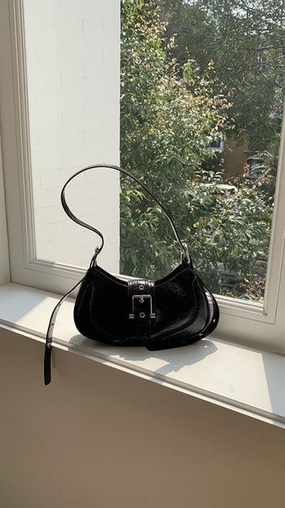 crescent underarm bag