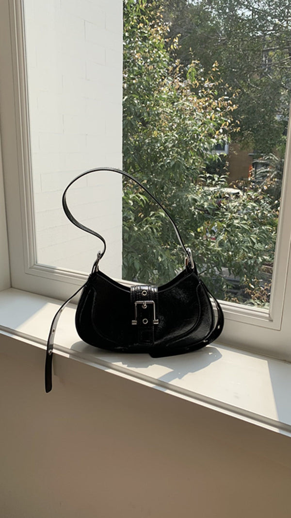 crescent underarm bag