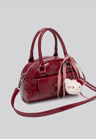 red wedding bag