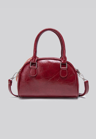red wedding bag