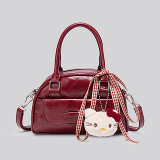 red wedding bag