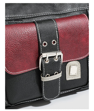 contrast motorcycle bag