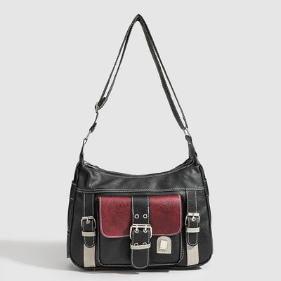 contrast motorcycle bag