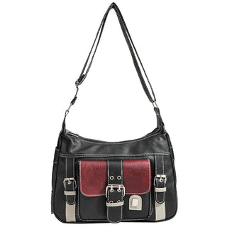 contrast motorcycle bag