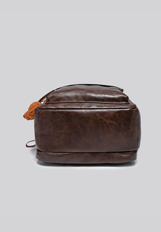 vintage college backpack