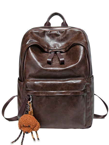 vintage college backpack