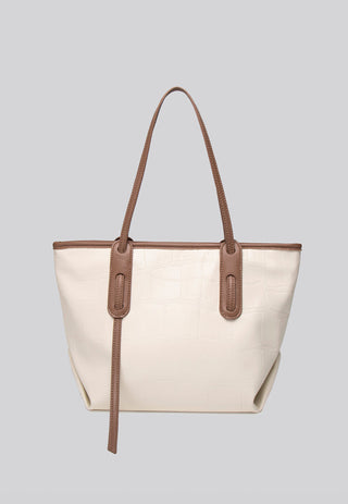 crocodile commuter tote