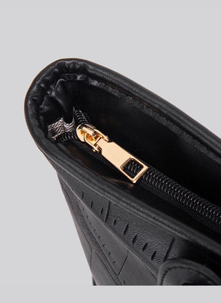 crocodile commuter tote