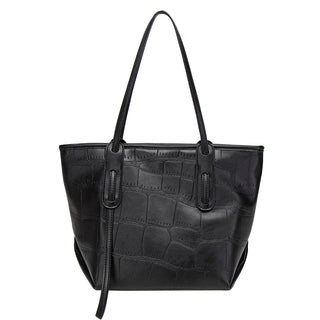 crocodile commuter tote
