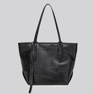 crocodile commuter tote