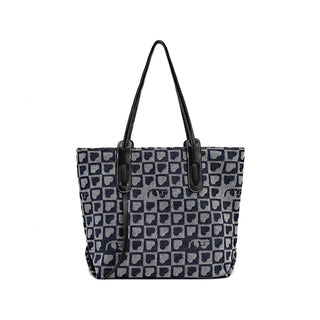 love canvas tote