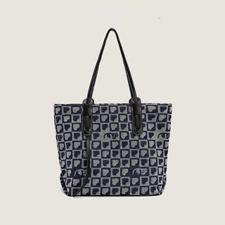 love canvas tote