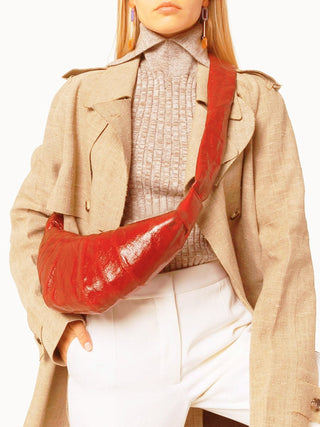 horn-shaped bum bag