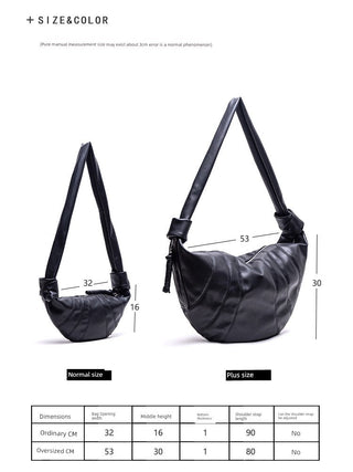 horn-shaped bum bag