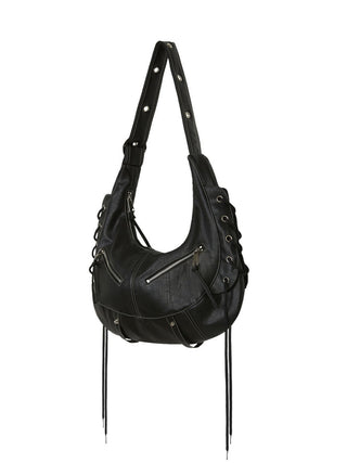 punk motorcycle satchel