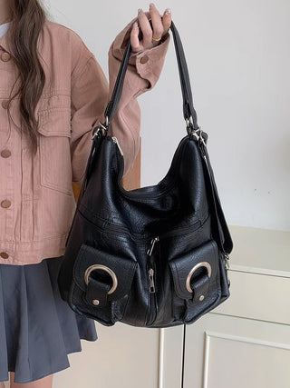 zipper pocket backpack