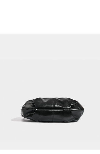 pleated croissant bag