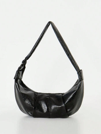 Croissant crossbody unisex bag