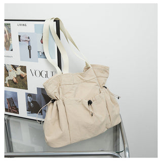 Folding large-capacity shoulder handbag