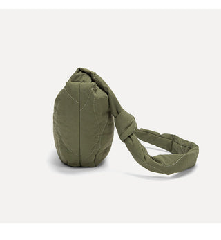 Korean Minimalist cotton large-capacity lace-up bag