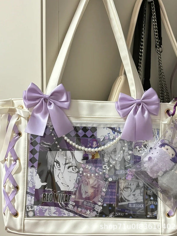 Ribbon Bow cute handbag