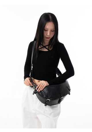punk croissant bag