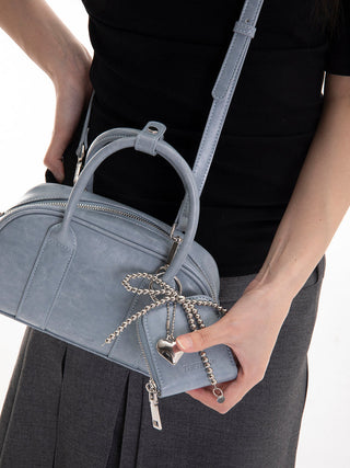 blue bowling bag