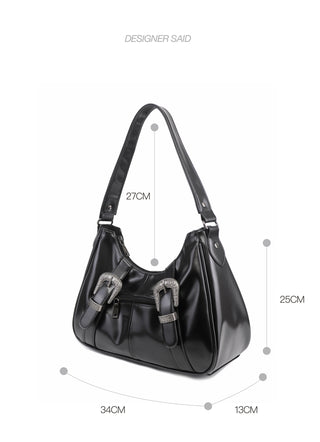 western carved Bag