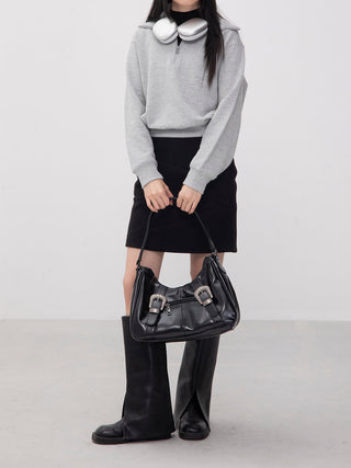 western carved Bag