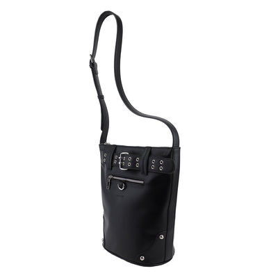neutral bucket bag